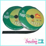 1' VELCO FATENING TAPE 25MTRS (BLACK) - OMT GF1B